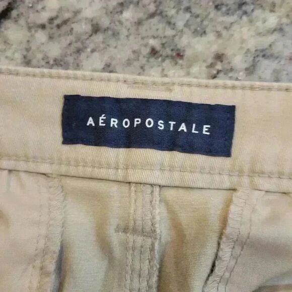Aeropostale Women's Tan Cotton/Spandex High Rise Mini Skirt NEW - Picture 13 of 13